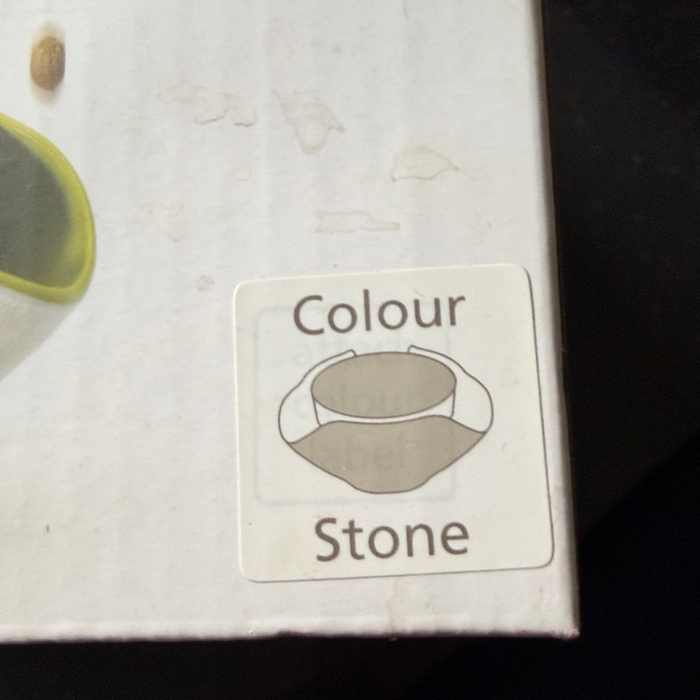 Double Dish Serving Bowl - Cream and White - Picture 5 of 6